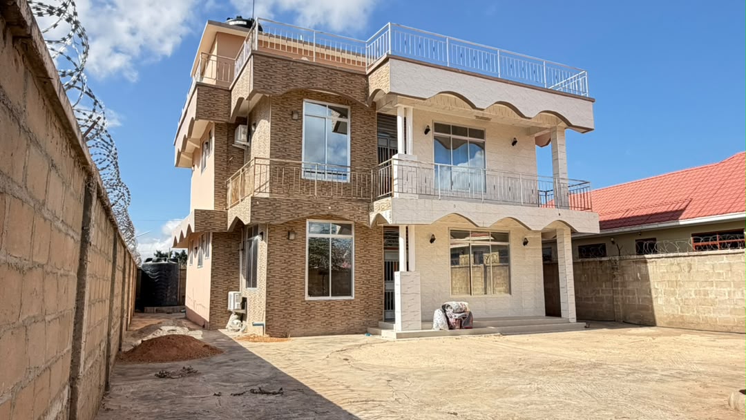 A four bedroom stand alone with two storey family house available for sale — CK ESTATES DODOMA COMPANY LIMITED